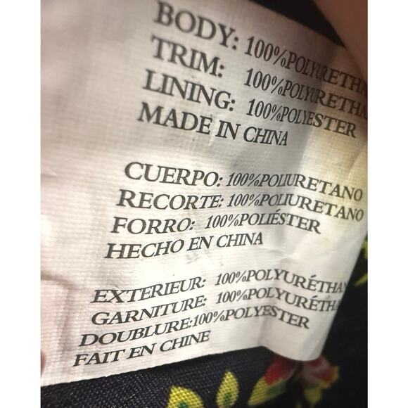 Betsey Johnson Black Skull Embossed Satchel & Crossbody Bag Set - Picture 9 of 9